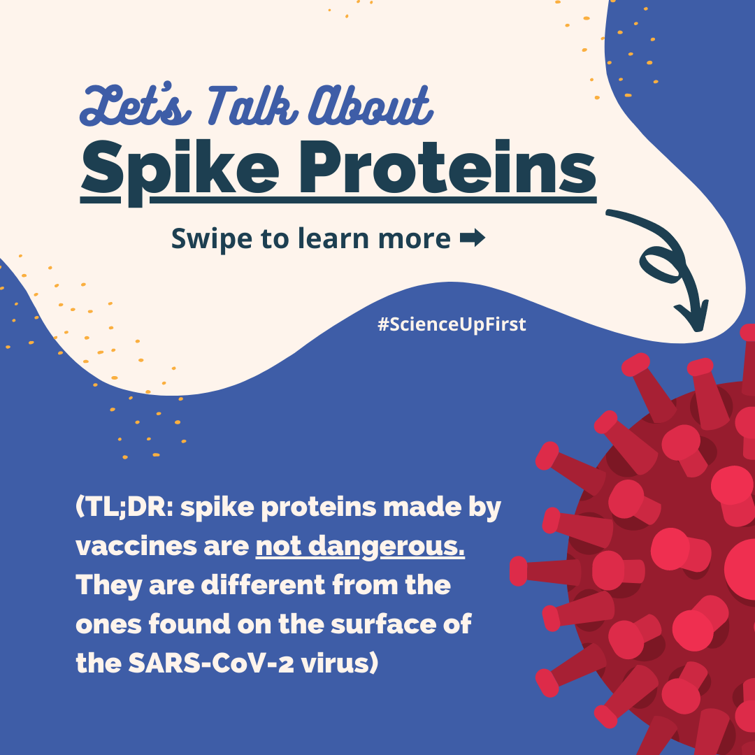 Let’s talk about spike proteins
