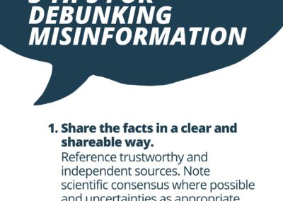 5 tips for debunking misinformation