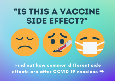 “Is this a vaccine side-effect?”