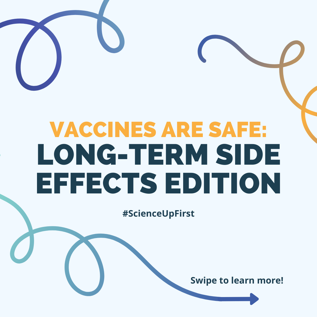 Vaccines are safe: long-term side effects edition