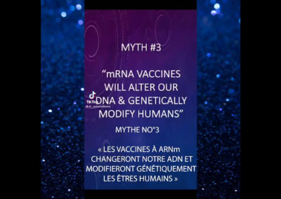 Les vaccins à ARNm contre la COVID-19 ne peuvent pas modifier votre ADN