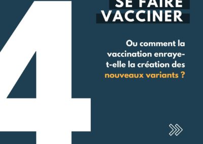 Quatre raisons de se faire vacciner