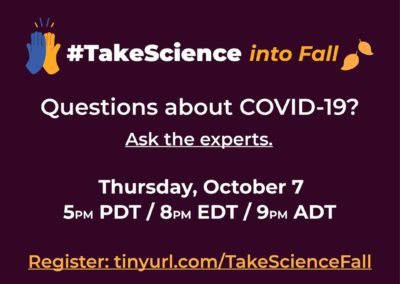 #TakeScience into Fall: October 7th