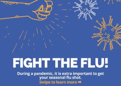 Fight the flu and get your flu shot!