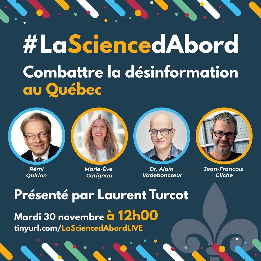 Événement LSA: Combattre la désinformation au Québec