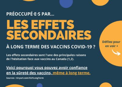 Préoccupé.e.s par les effets secondaires à long terms des vaccins?