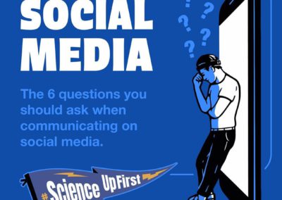#ScienceUpFirst, Art Alongside: Understanding Social Media 📱