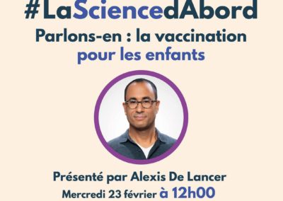 Événement LSA: Parlons-en: la vaccination pour les enfants