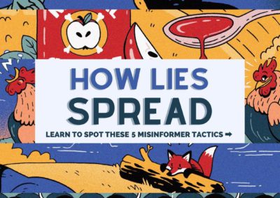 How lies spread: Learn to spot these 5 Misinformer Tactics