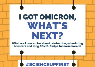 I got Omicron, what’s next?