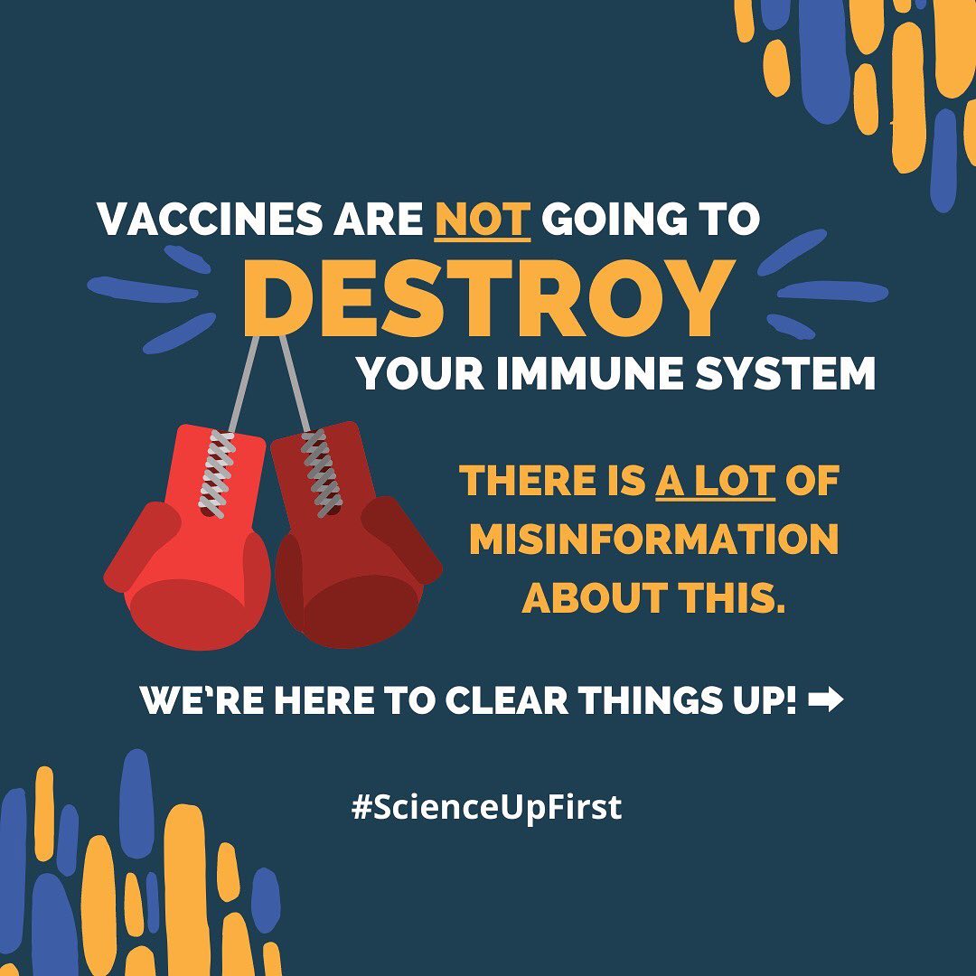 Vaccines are NOT going to destroy your immune system