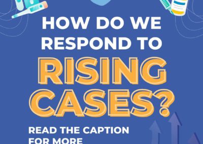 How do we respond to rising cases?
