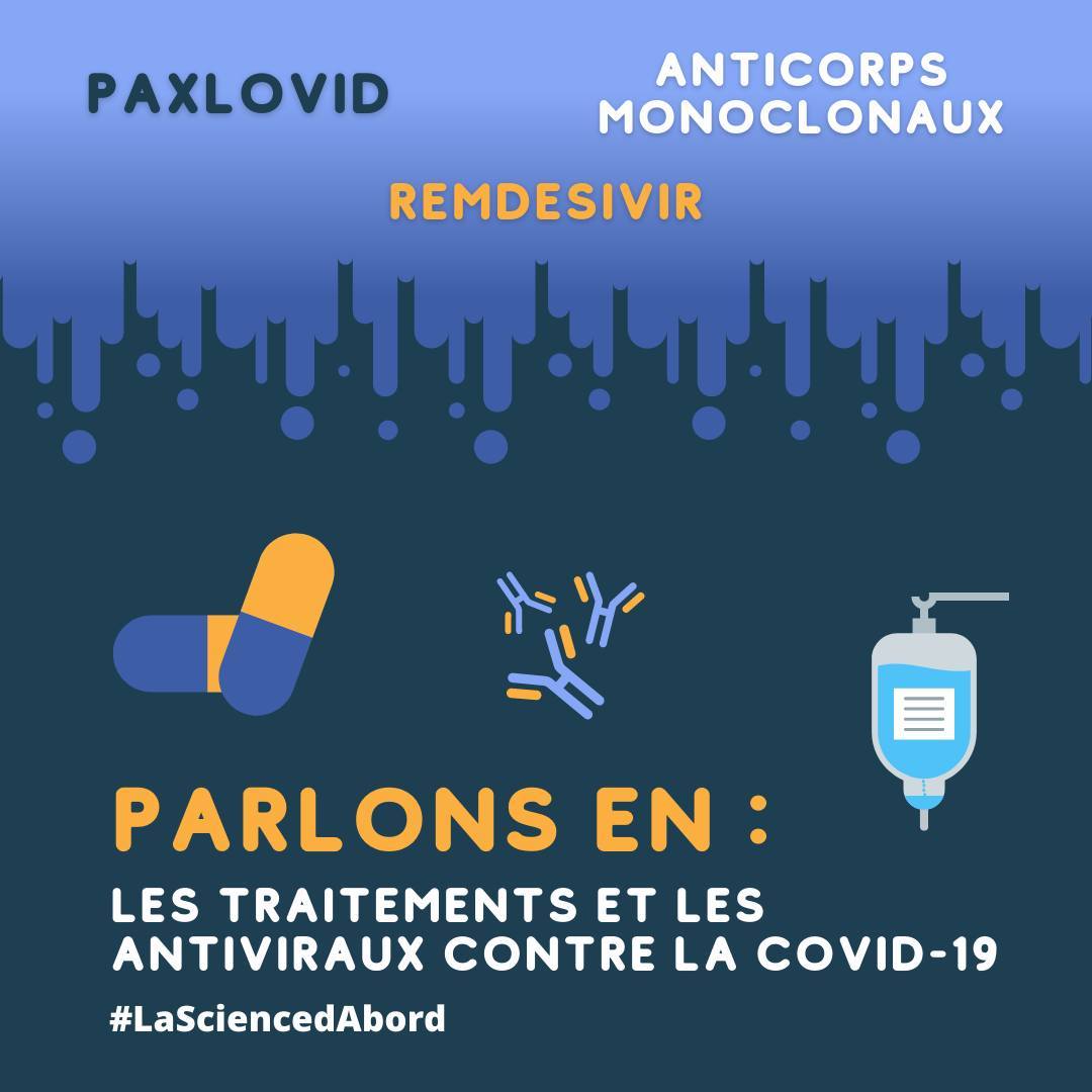 Parlons en : les traitements et les antiviraux contre la COVID-19