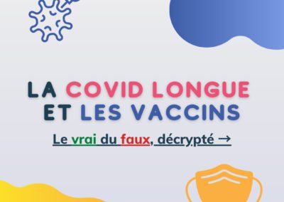 La COVID longue et les vaccins