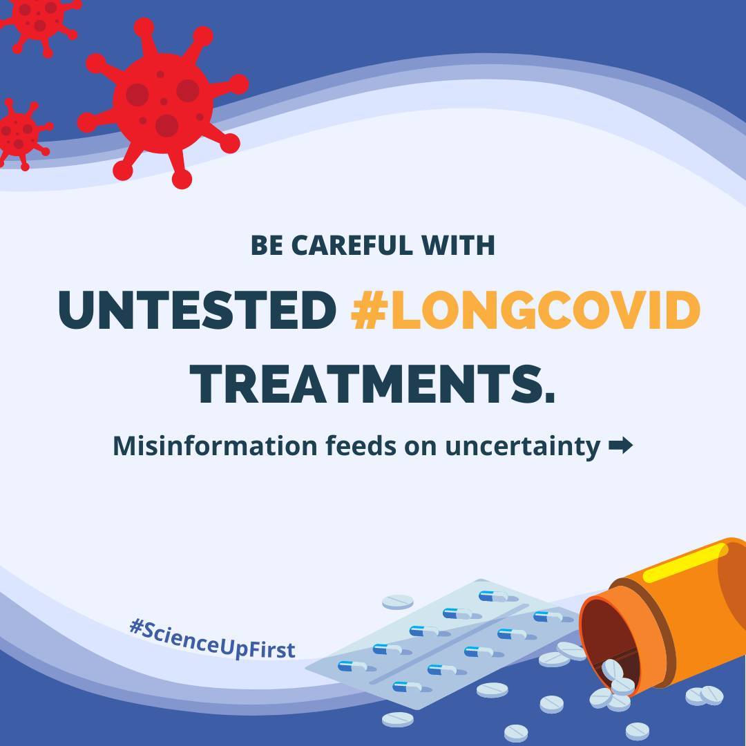 Be careful with untested Long COVID treatments