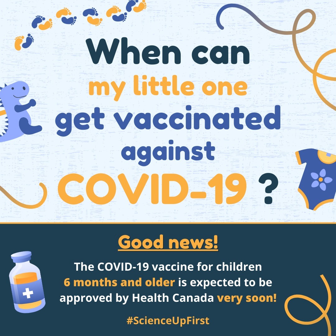 When can my little one get vaccinated against COVID-19?
