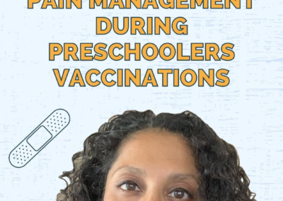 Pain management during preschoolers’ vaccinations