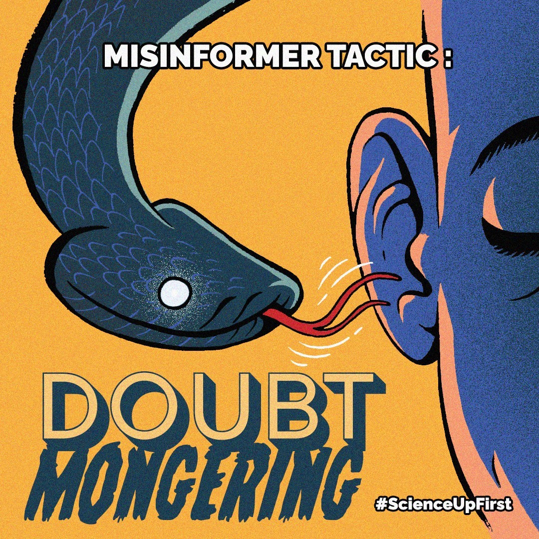 Misinformer Tactic: Doubt Mongering