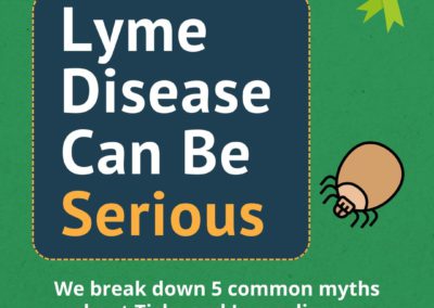 Lyme disease can be serious