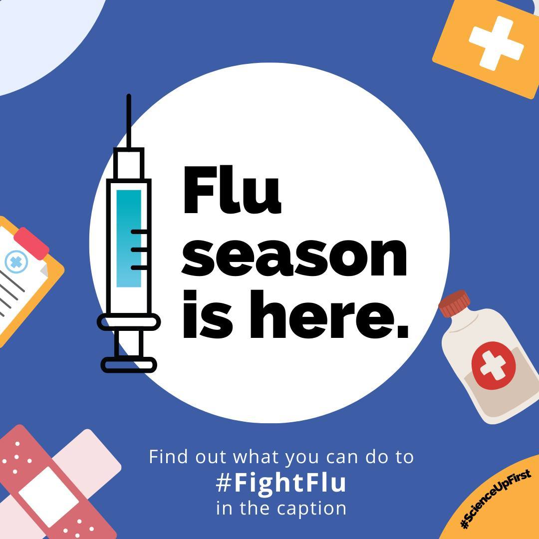 Flu season is here.