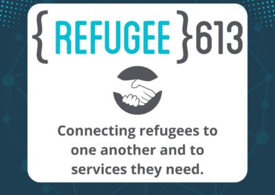 Proud to partner with Refugee613