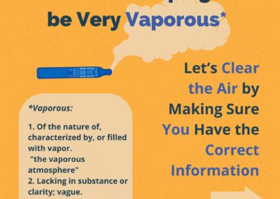 Facts about Vaping can be very vaporous