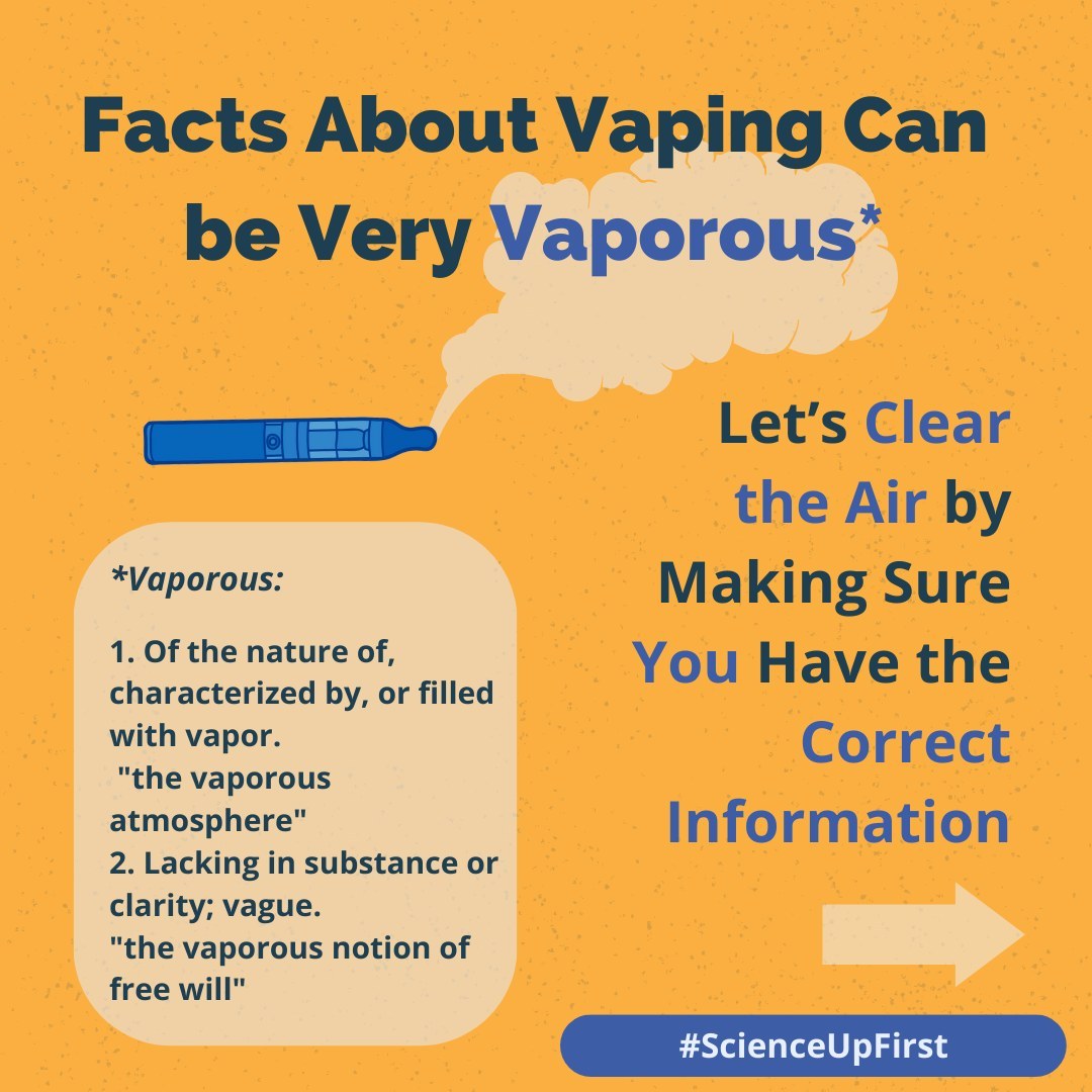 Facts about Vaping can be very vaporous