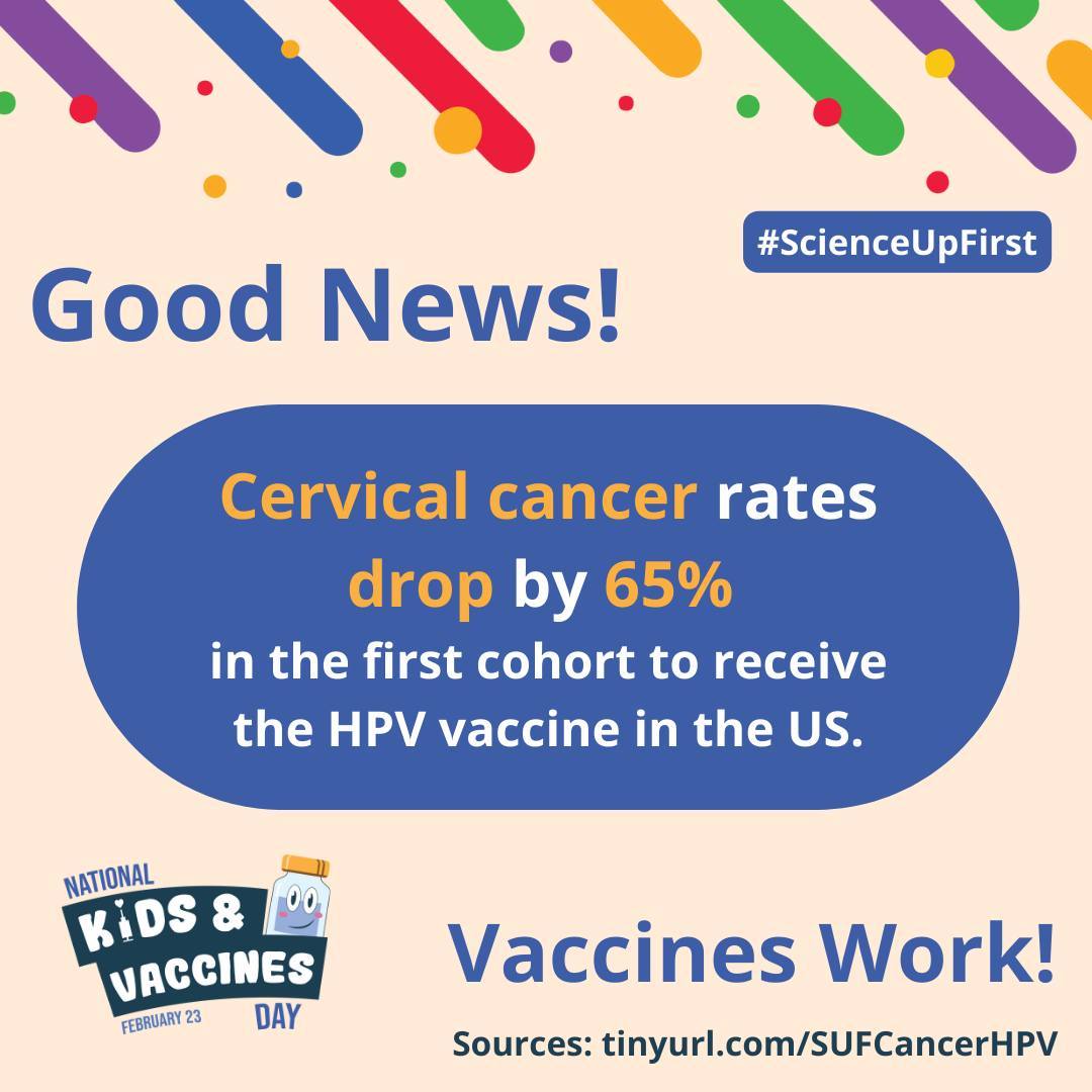 Good news about the HPV vaccine