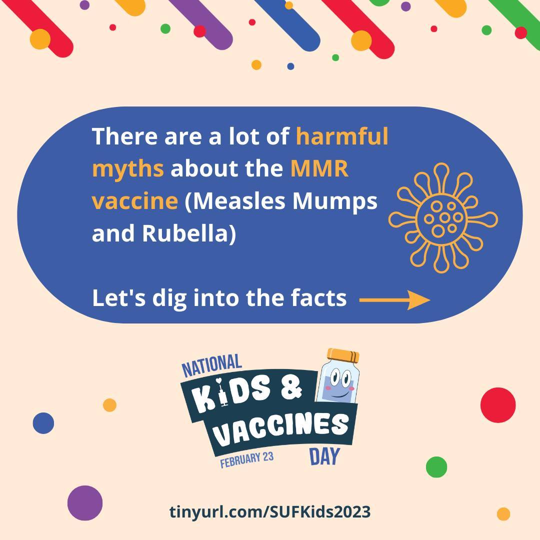 There are lots of harmful myths about the MMR vaccine