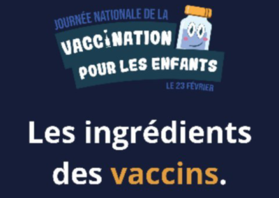 Vrai ou faux: les ingrédients des vaccins