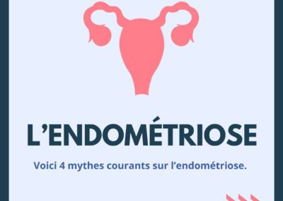 Déboulonnons les mythes concernant l’endométriose.