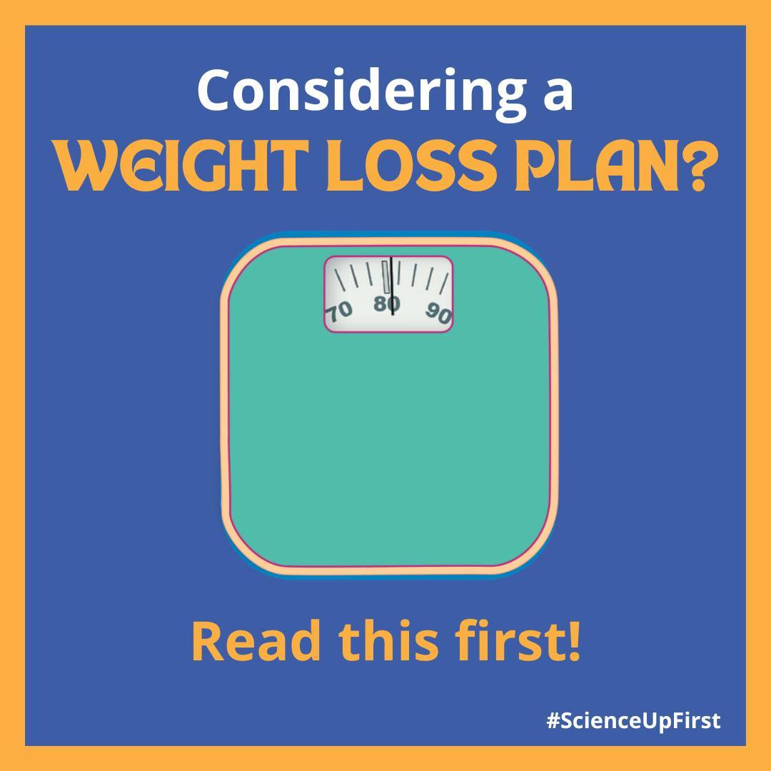 Considering a weight loss plan?