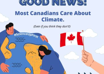 Good news! Most Canadians care about climate.
