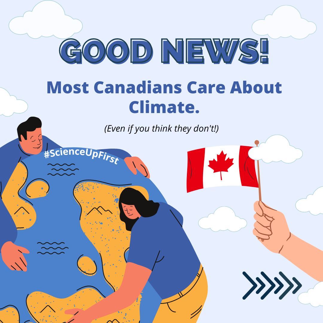 Good news! Most Canadians care about climate.
