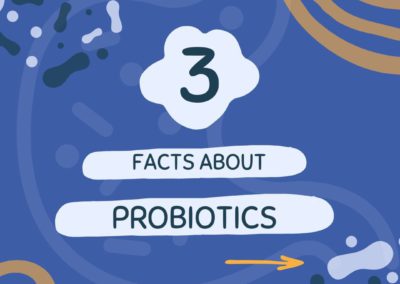 Three facts about probiotics