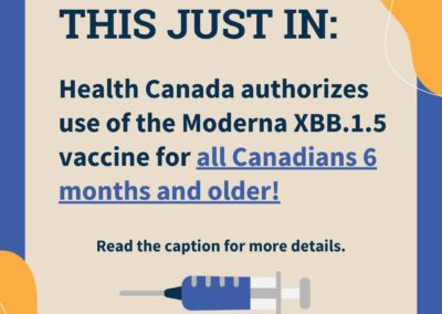 Health Canada authorizes use of the Moderna XBB.1.5 vaccine