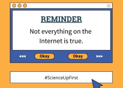 Reminder: Not everything on the internet is true