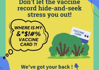 Don’t let the vaccine record hide-and-seek stress you out!