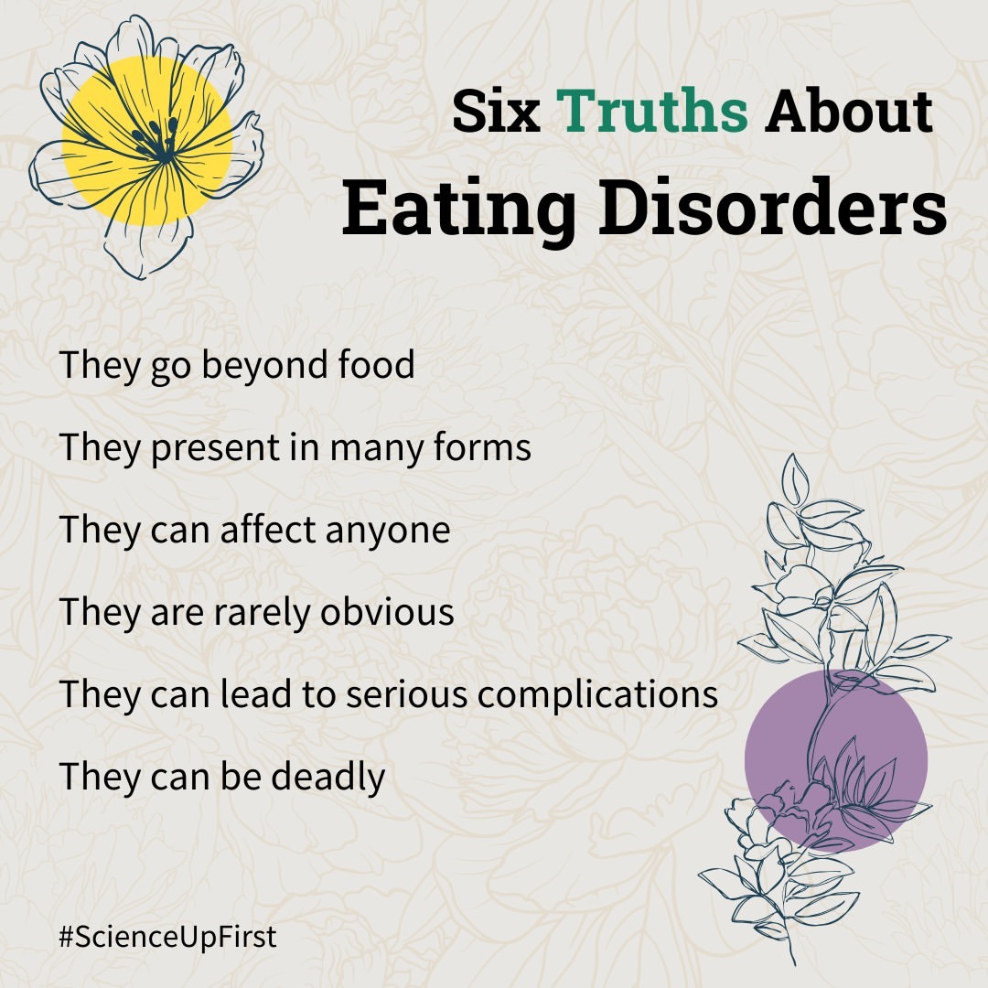 Six truths about Eating Disorders