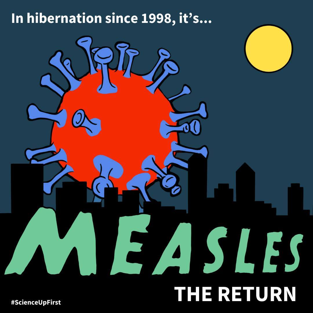 In hibernation since 1998, it’s Measles