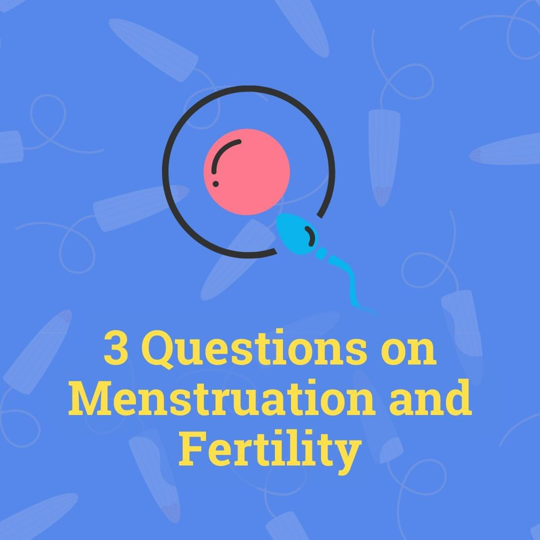 3 Questions on Menstruation and Fertility