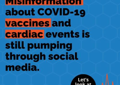 Misinformation about COVID-19 vaccines and cardiac events