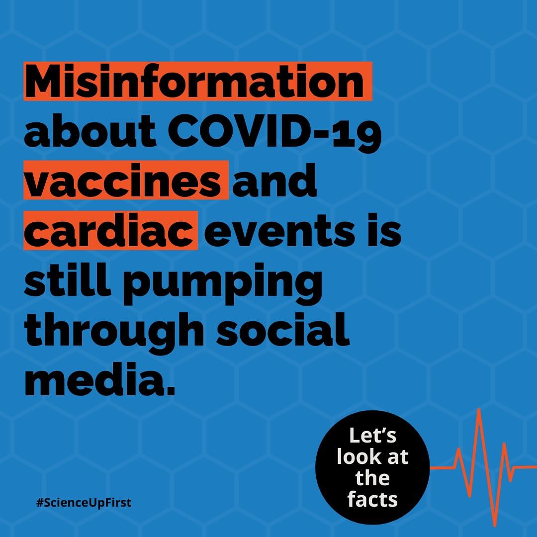 Misinformation about COVID-19 vaccines and cardiac events